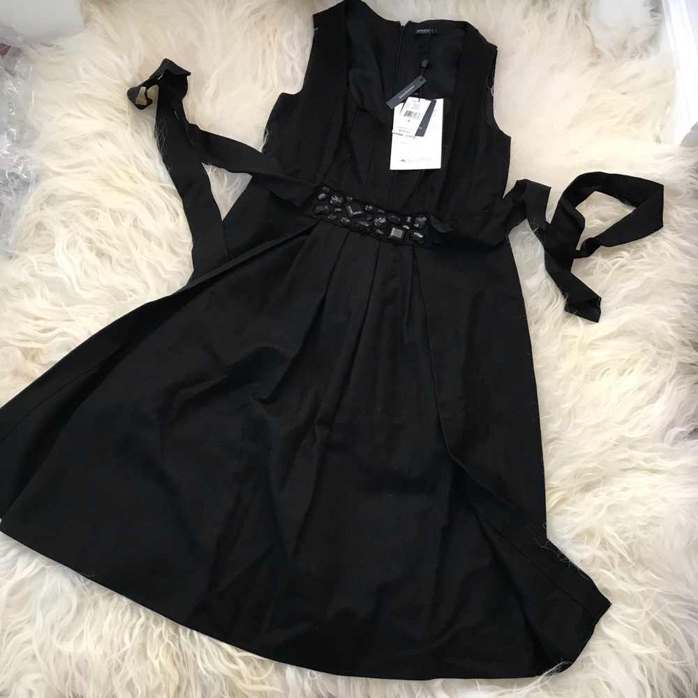 MAGASCHONI Sleeveless Knee-Length Wool Dress